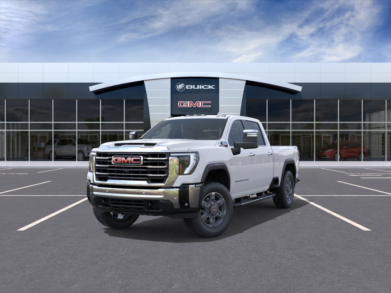 New 2026 Summit White GMC SLT image 8