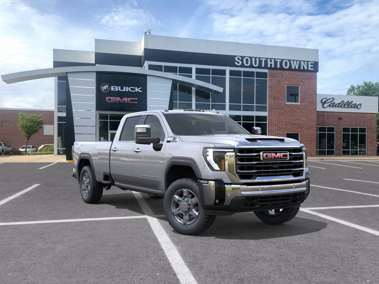 New 2026 Sterling Metallic GMC SLT image 25