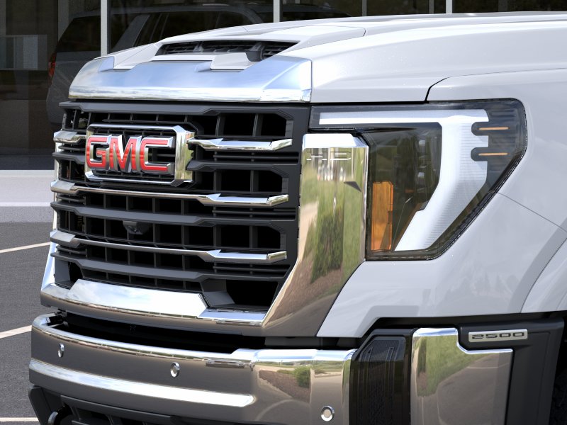 New 2026 Glacier White Tricoat GMC SLT image 37