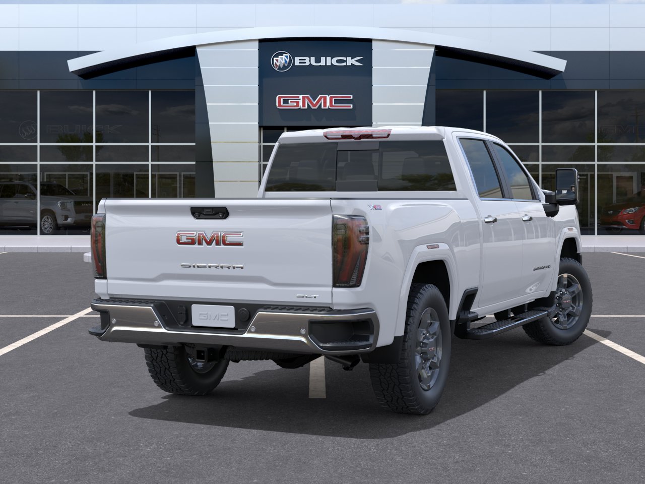 New 2026 Glacier White Tricoat GMC SLT image 28
