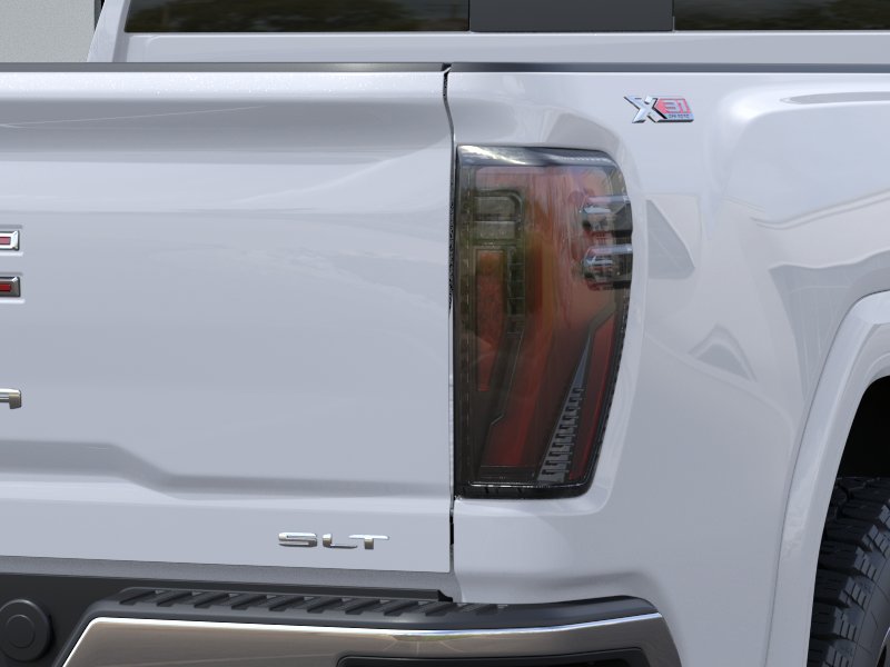 New 2026 Glacier White Tricoat GMC SLT image 35