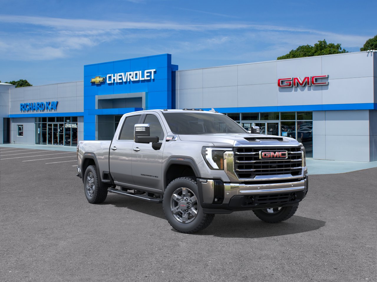 New 2026 Sterling Metallic GMC SLT image 25