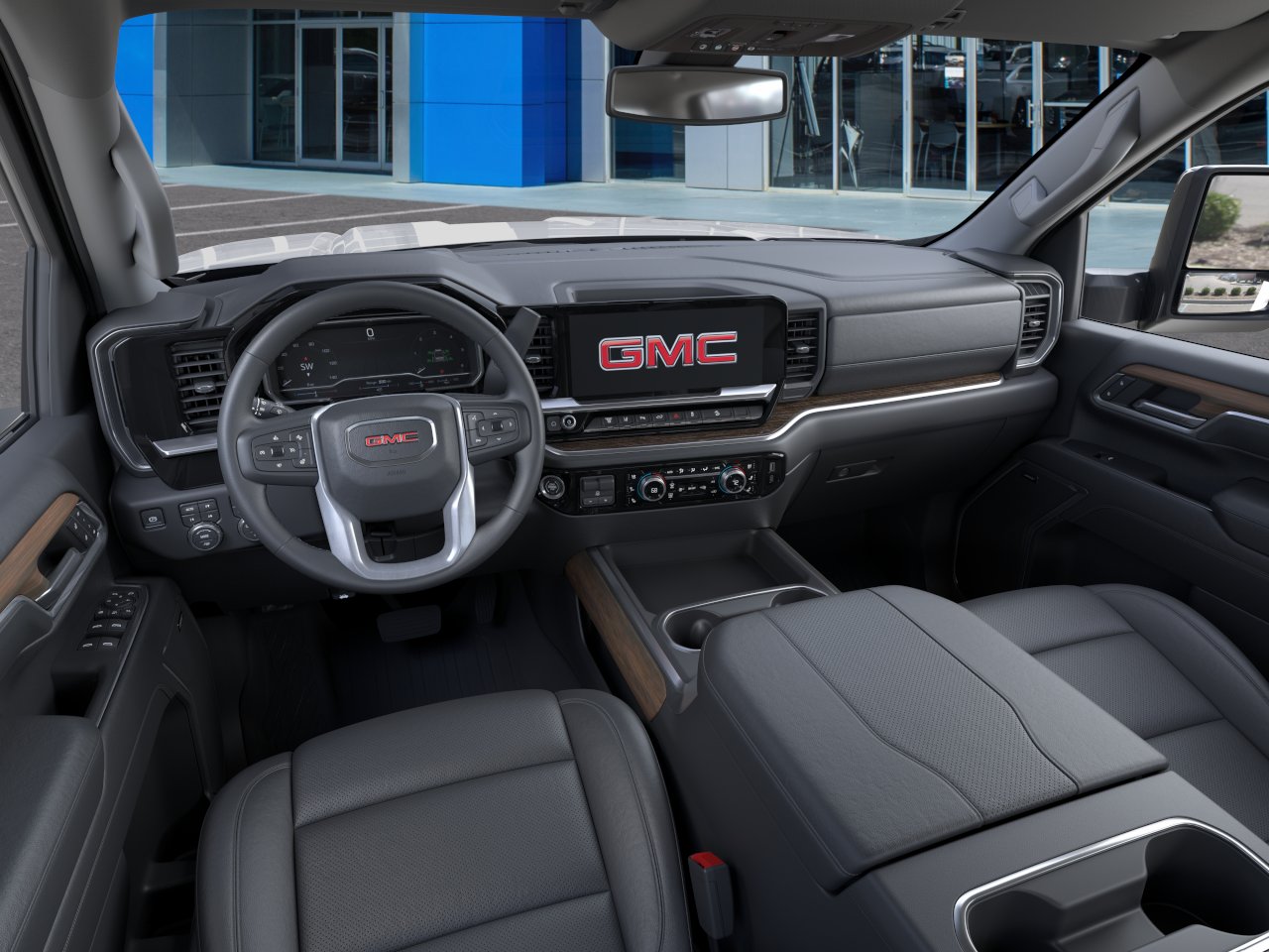 New 2026 Summit White GMC SLT image 39