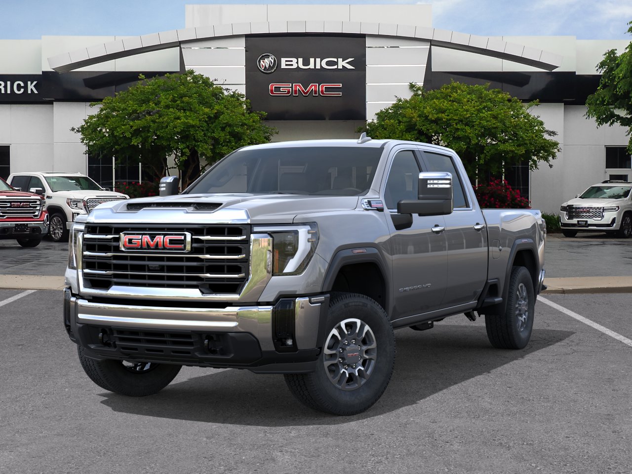 New 2026 Sterling Metallic GMC SLT image 32