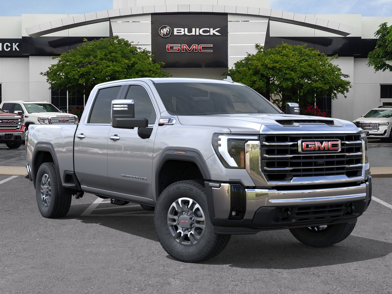 New 2026 Sterling Metallic GMC SLT image 33