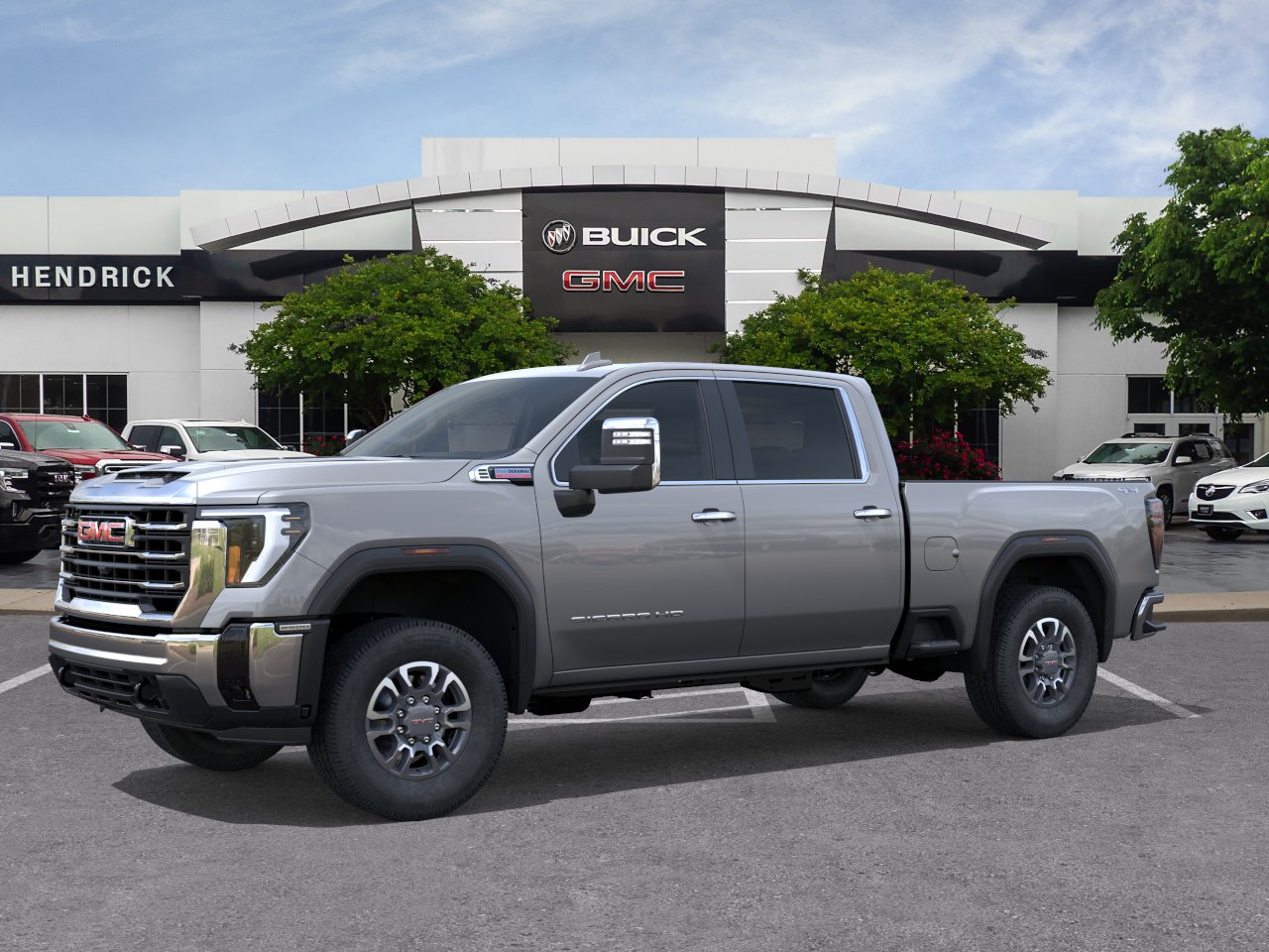 New 2026 Sterling Metallic GMC SLT image 28