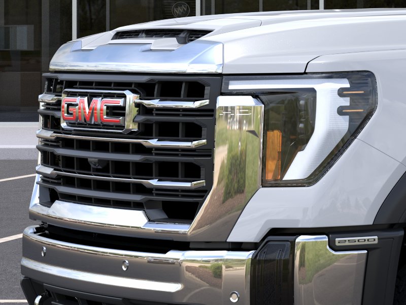 New 2026 Glacier White Tricoat GMC SLT image 13