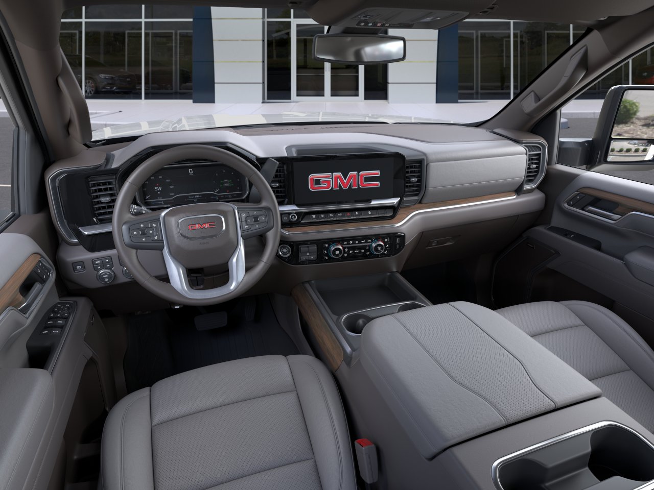 New 2026 Glacier White Tricoat GMC SLT image 15
