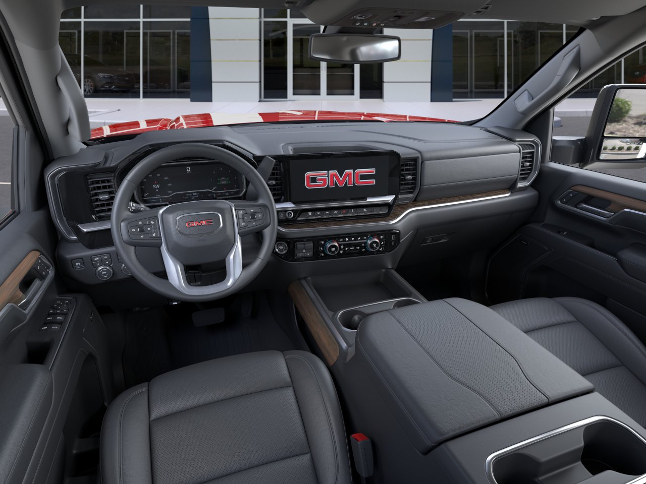 New 2026 Volcanic Red Tintcoat GMC SLT image 39