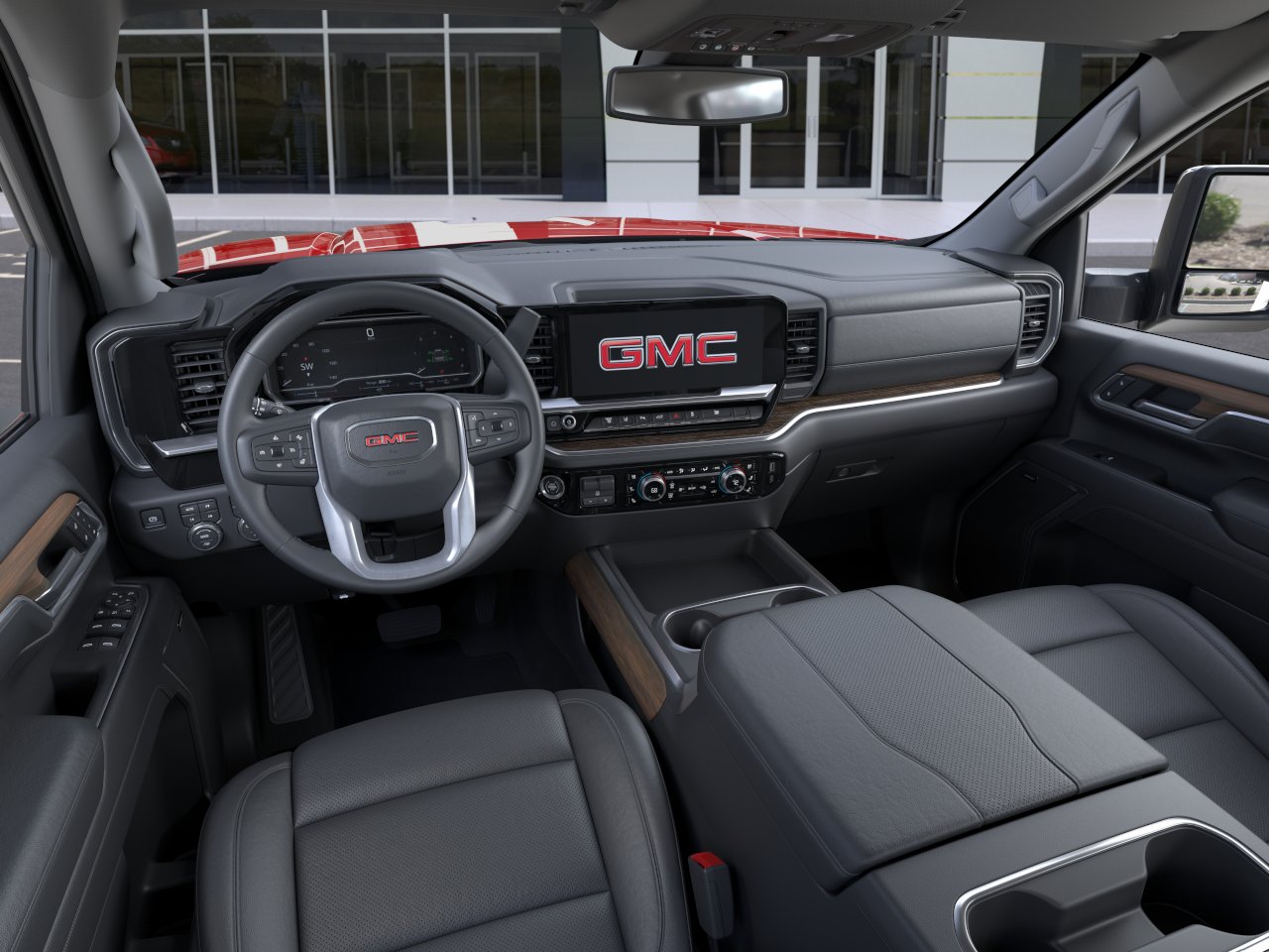 New 2026 Volcanic Red Tintcoat GMC SLT image 39