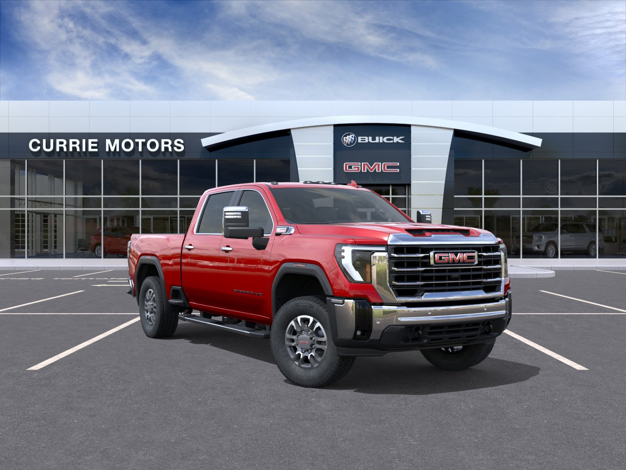 New 2026 Volcanic Red Tintcoat GMC SLT image 25