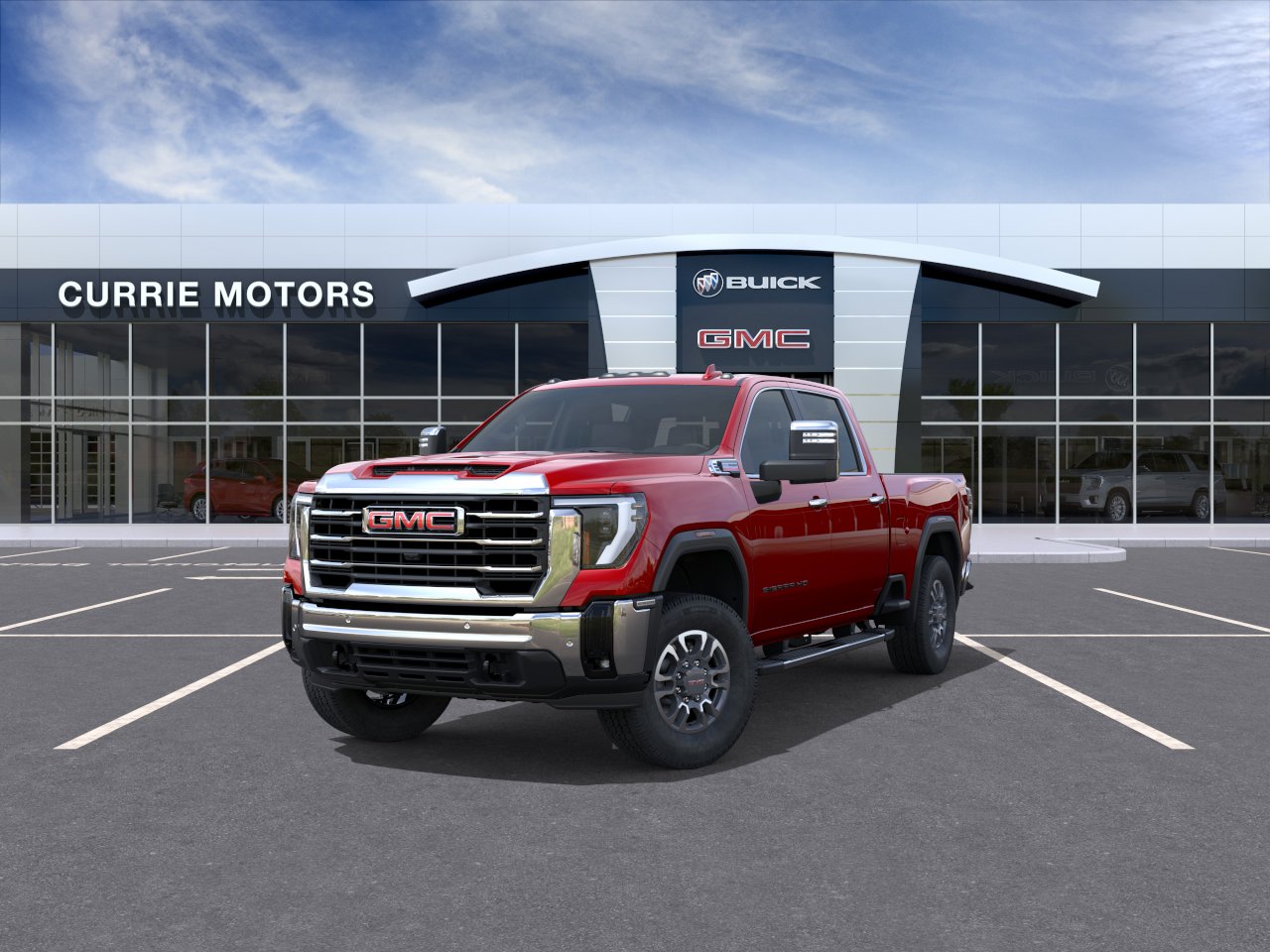 New 2026 Volcanic Red Tintcoat GMC SLT image 32