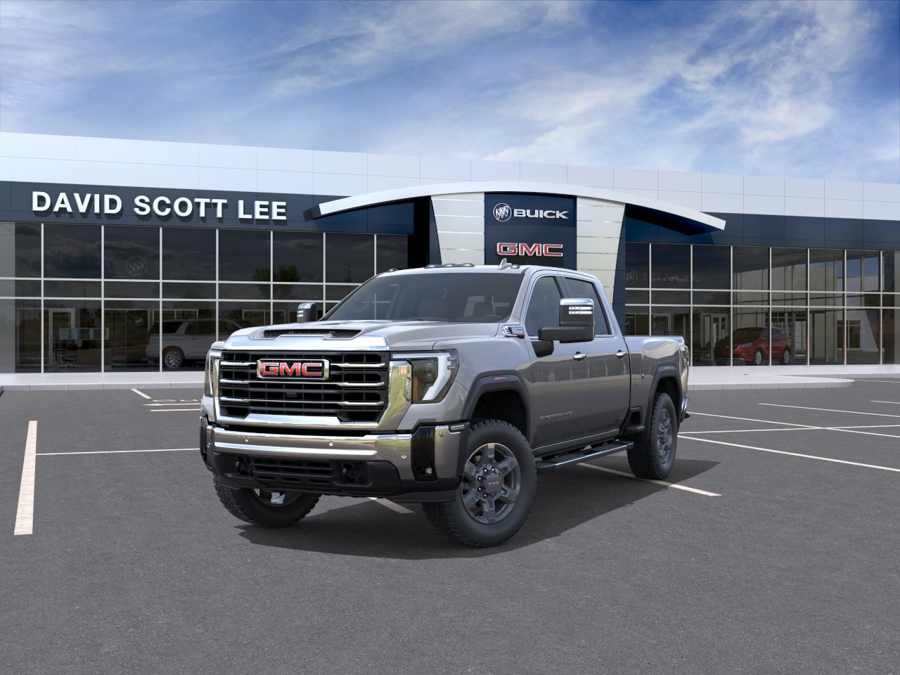 New 2026 Sterling Metallic GMC SLT image 8