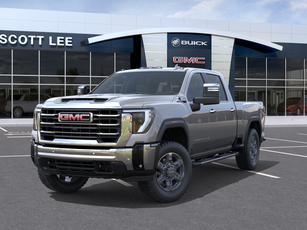 New 2026 Sterling Metallic GMC SLT image 6