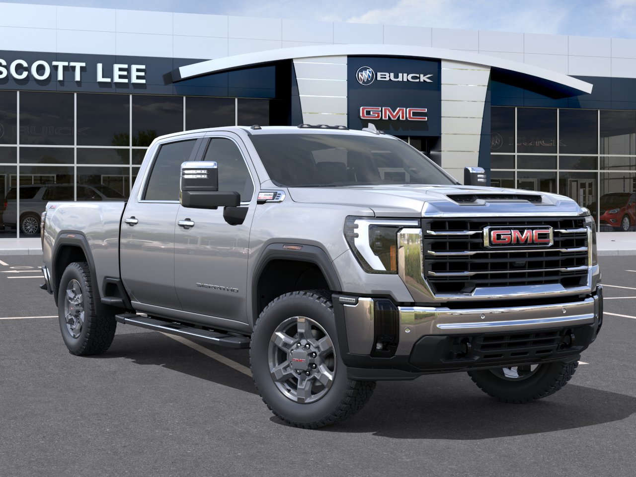 New 2026 Sterling Metallic GMC SLT image 7