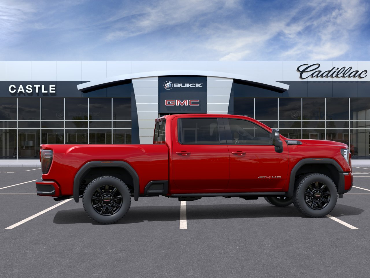 New 2026 Volcanic Red Tintcoat GMC AT4 image 35