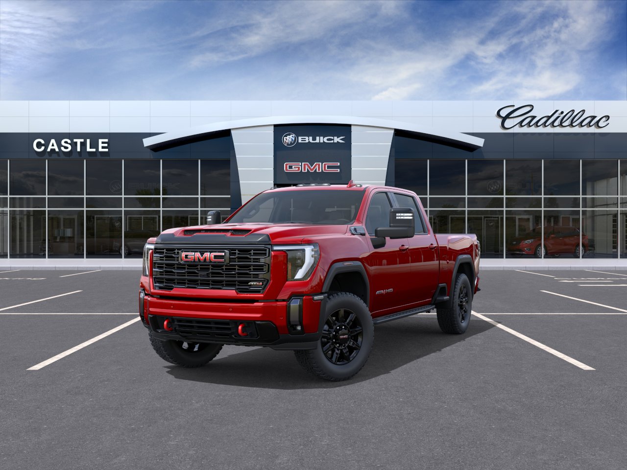 New 2026 Volcanic Red Tintcoat GMC AT4 image 38