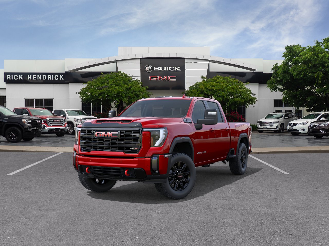 New 2026 Volcanic Red Tintcoat GMC AT4 image 34