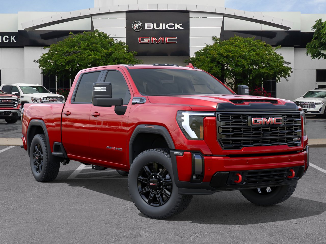 New 2026 Volcanic Red Tintcoat GMC AT4 image 33