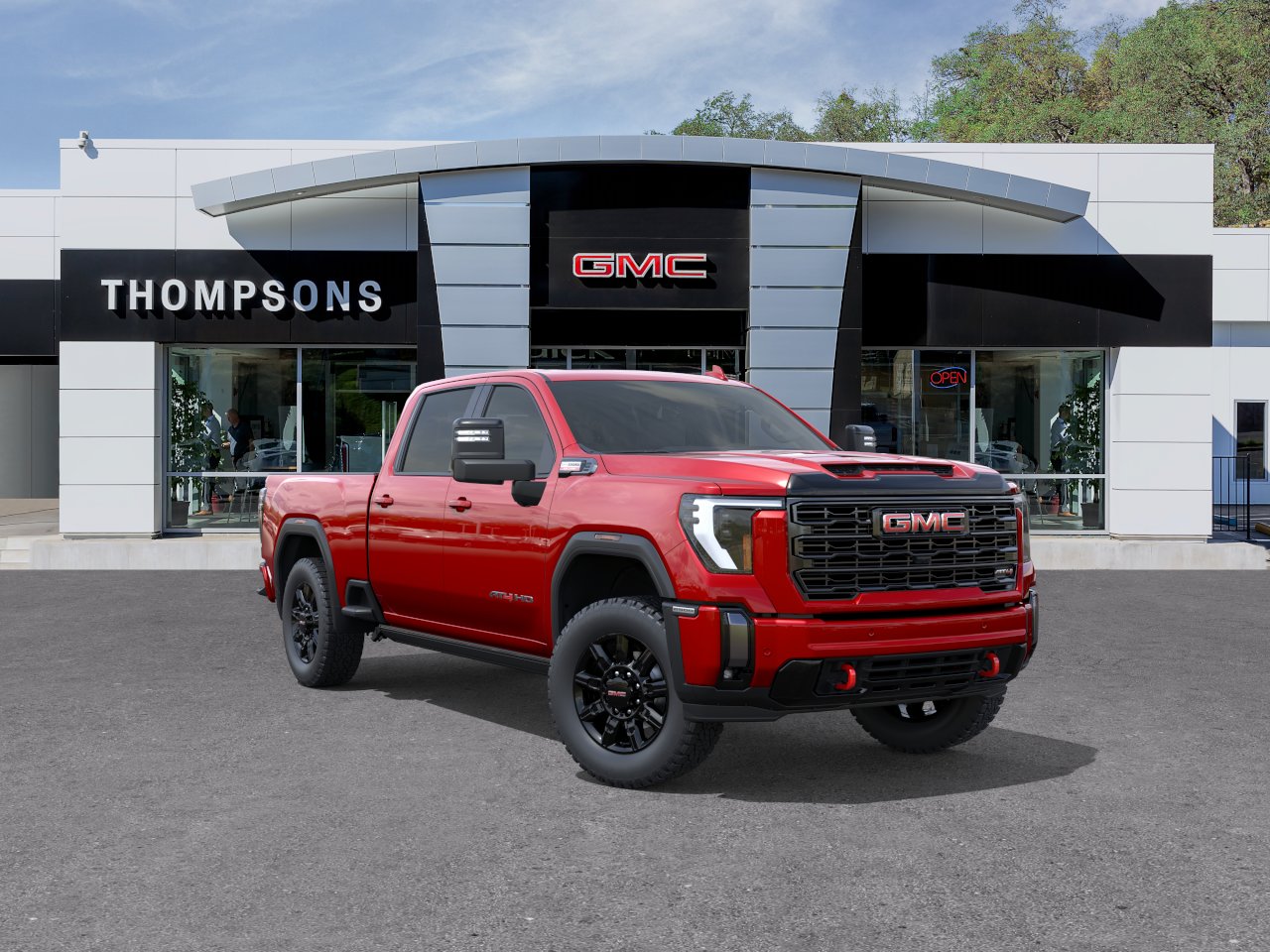 New 2026 Volcanic Red Tintcoat GMC AT4 image 22