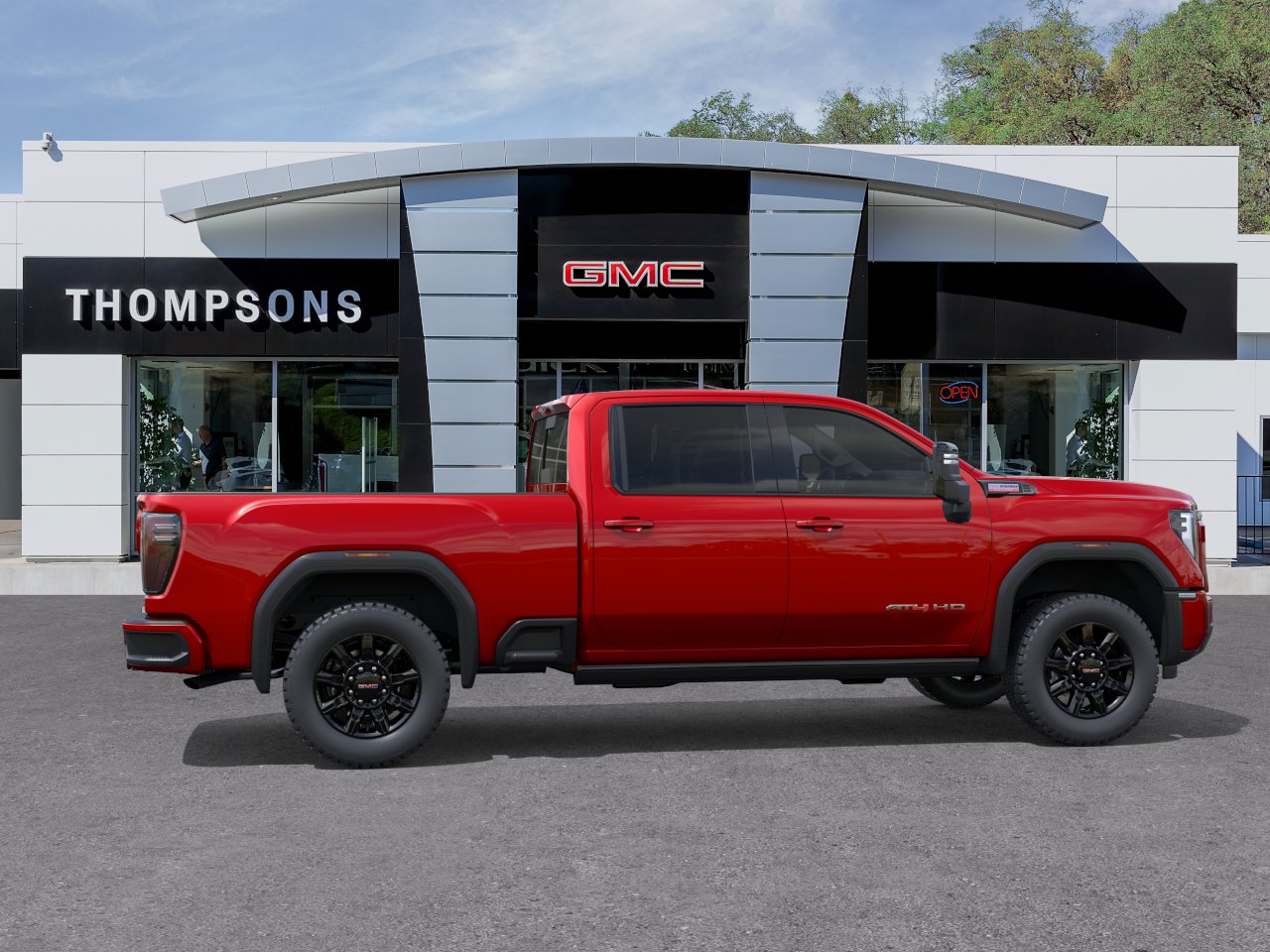 New 2026 Volcanic Red Tintcoat GMC AT4 image 24