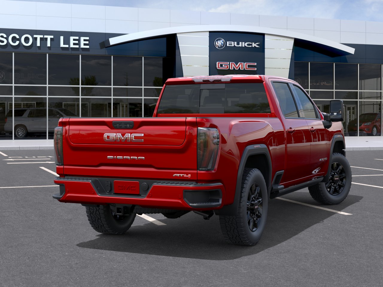 New 2026 Volcanic Red Tintcoat GMC AT4 image 4
