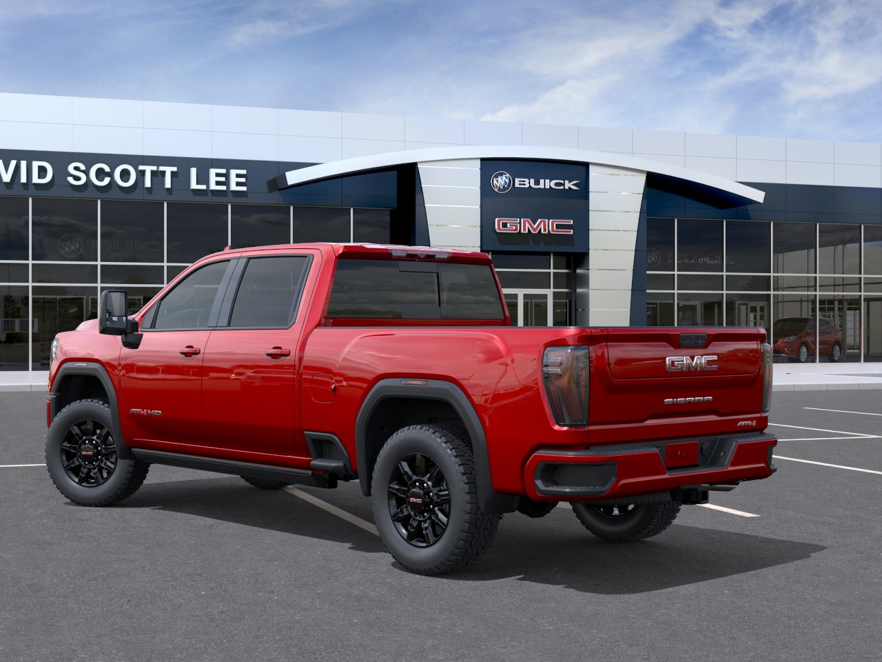 New 2026 Volcanic Red Tintcoat GMC AT4 image 3