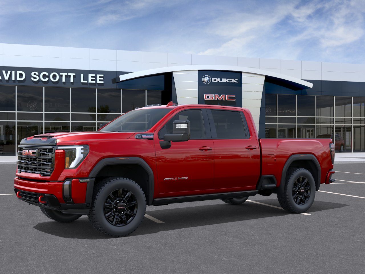 New 2026 Volcanic Red Tintcoat GMC AT4 image 2