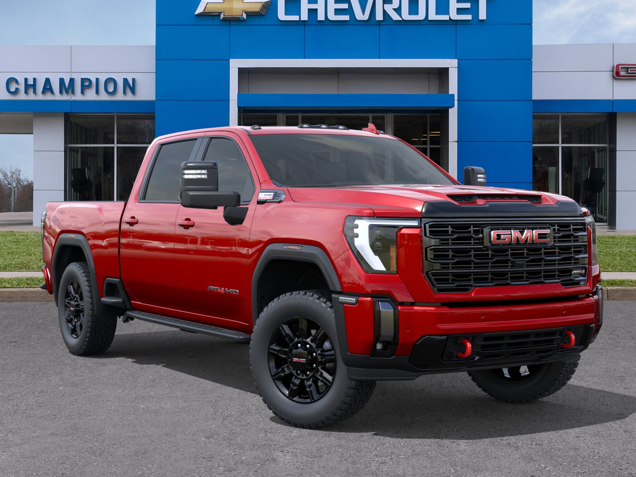 New 2026 Volcanic Red Tintcoat GMC AT4 image 7