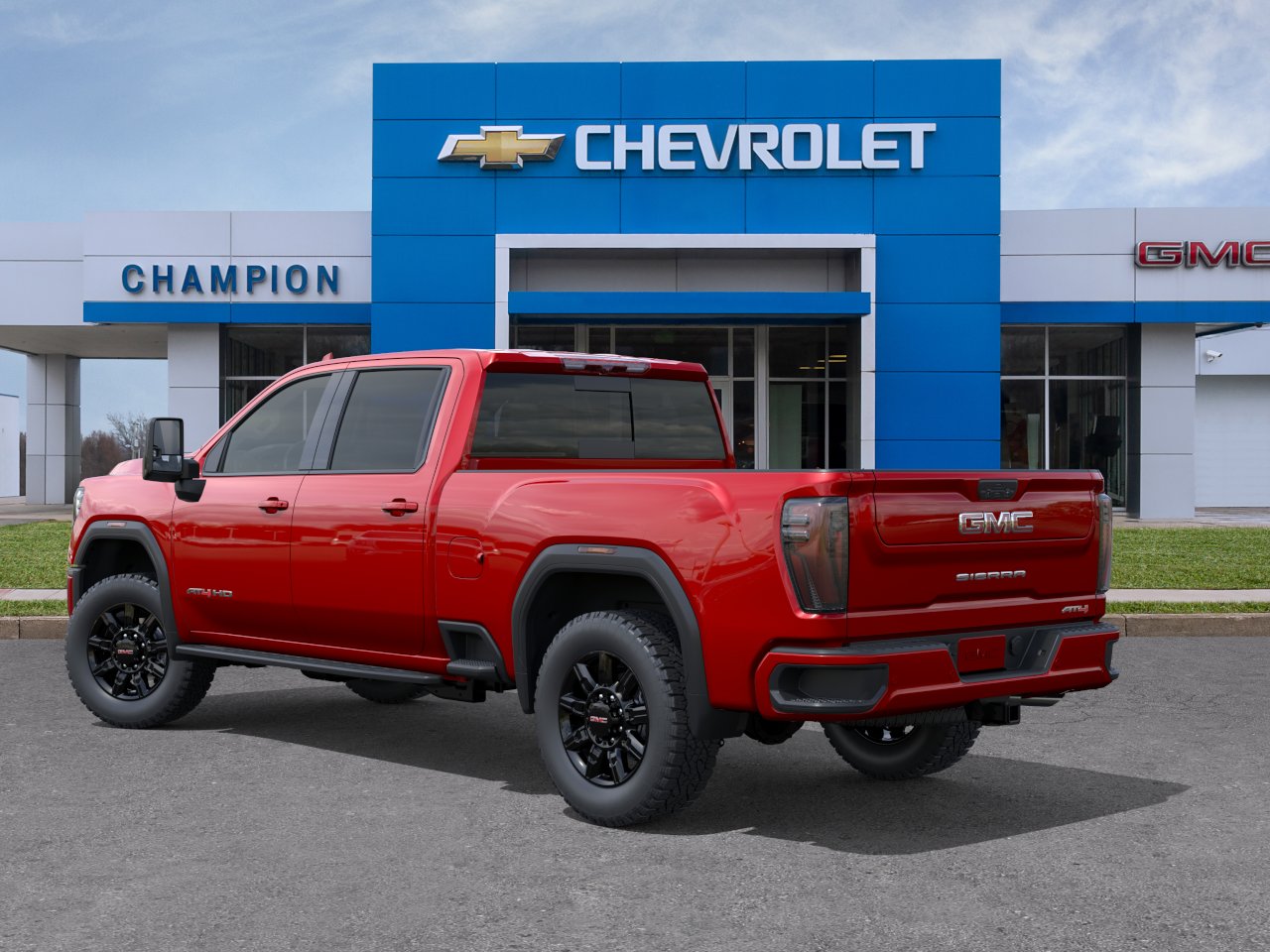 New 2026 Volcanic Red Tintcoat GMC AT4 image 3