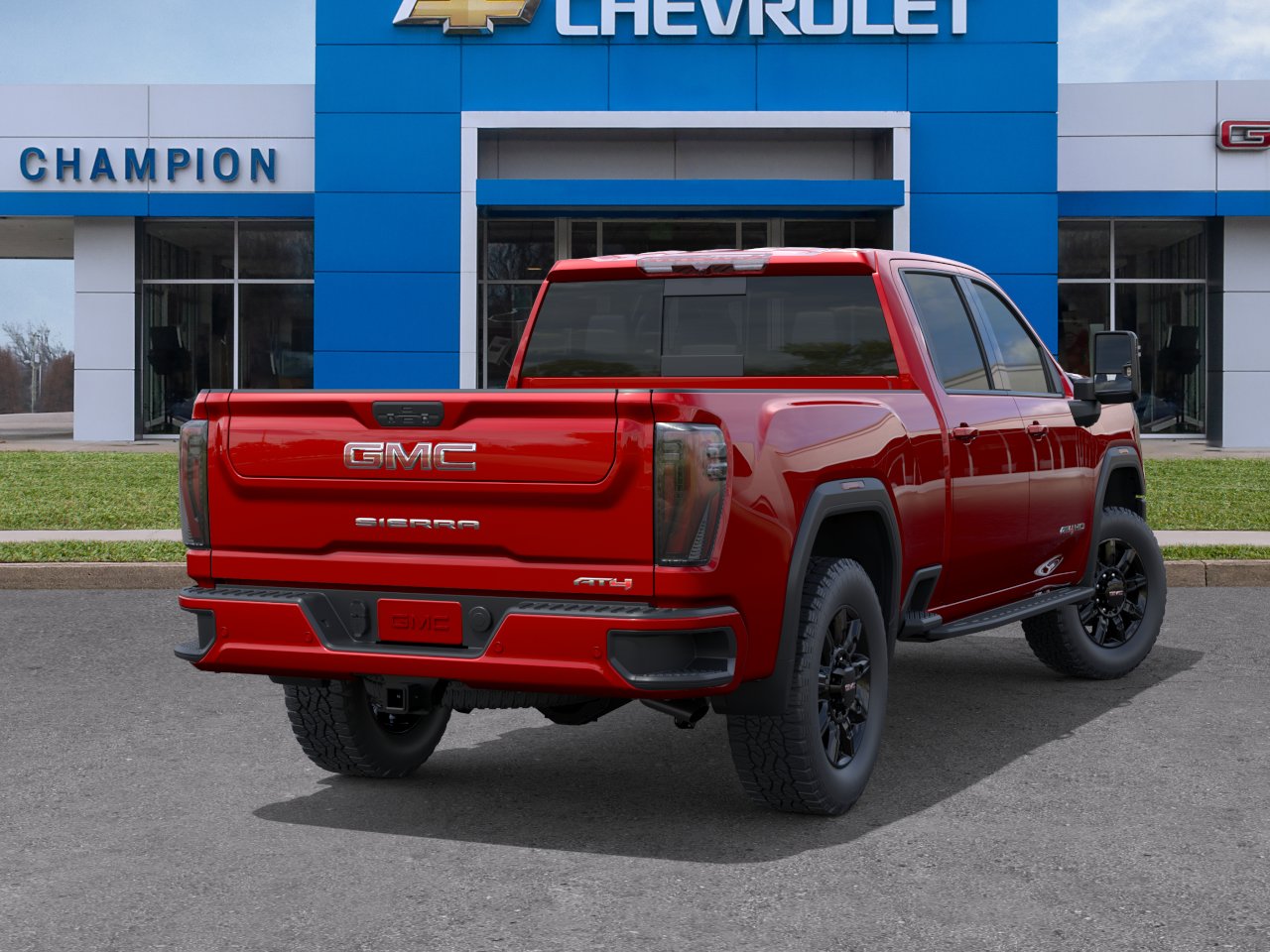 New 2026 Volcanic Red Tintcoat GMC AT4 image 4