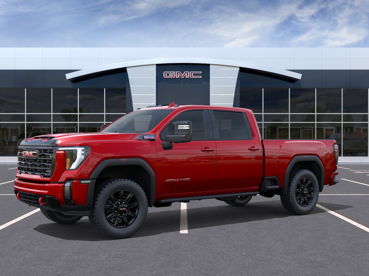 New 2026 Volcanic Red Tintcoat GMC AT4 image 2