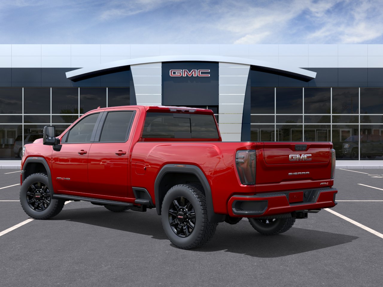 New 2026 Volcanic Red Tintcoat GMC AT4 image 3