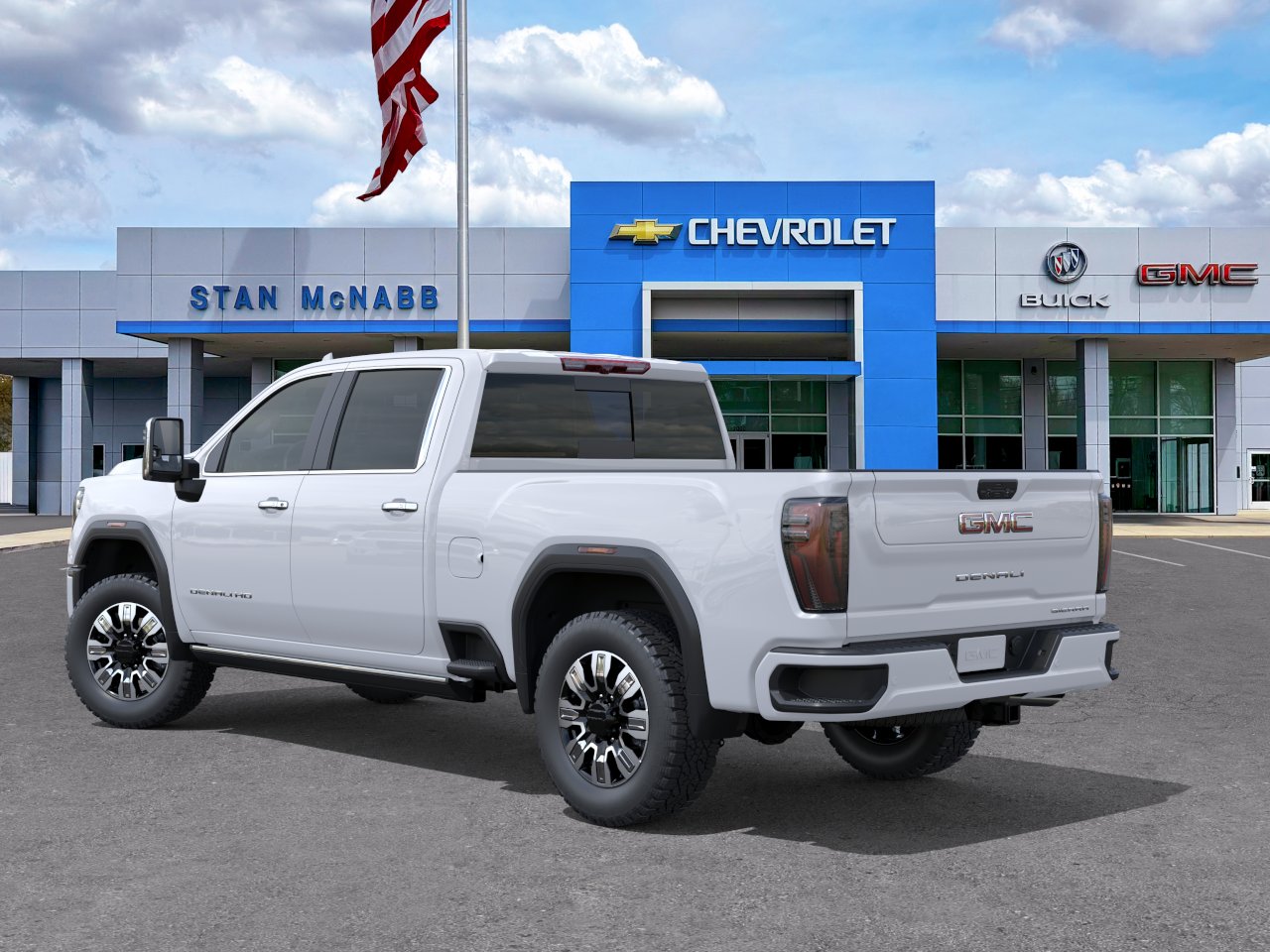 New 2026 Glacier White Tricoat GMC Denali image 3