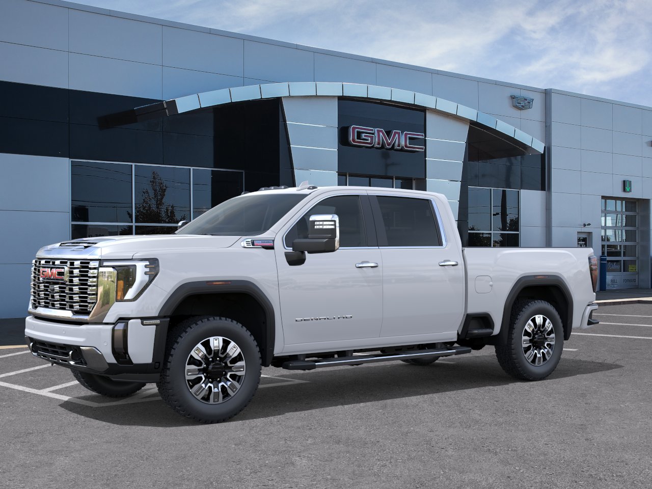 New 2026 Glacier White Tricoat GMC Denali image 2