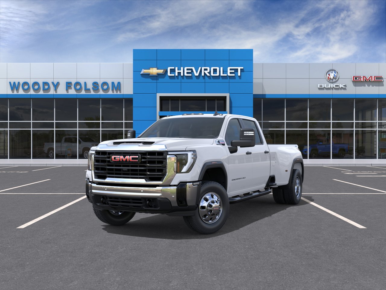 New 2026 Summit White GMC Pro DRW image 8
