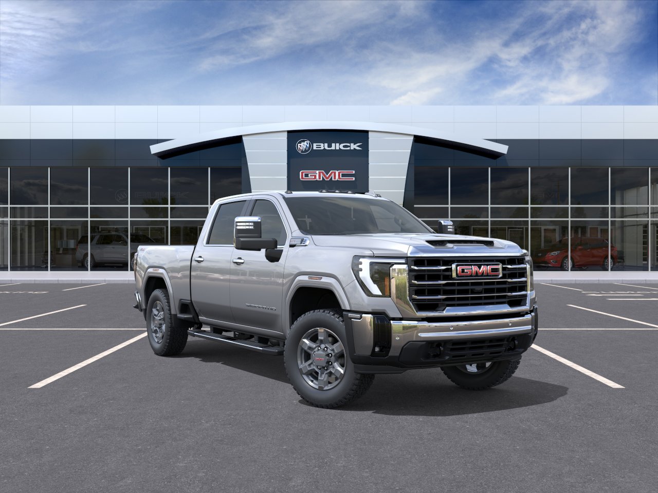 New 2026 Sterling Metallic GMC SLT image 25
