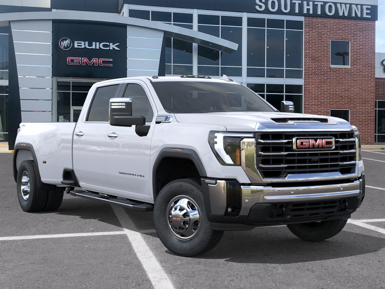 New 2026 Summit White GMC SLT DRW image 31