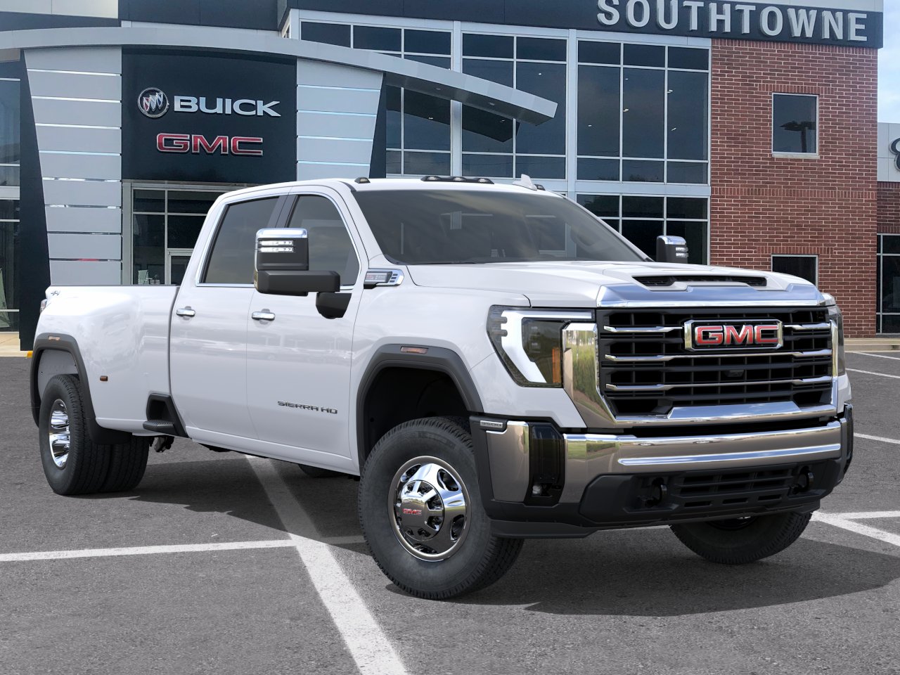 New 2026 Summit White GMC SLT DRW image 31