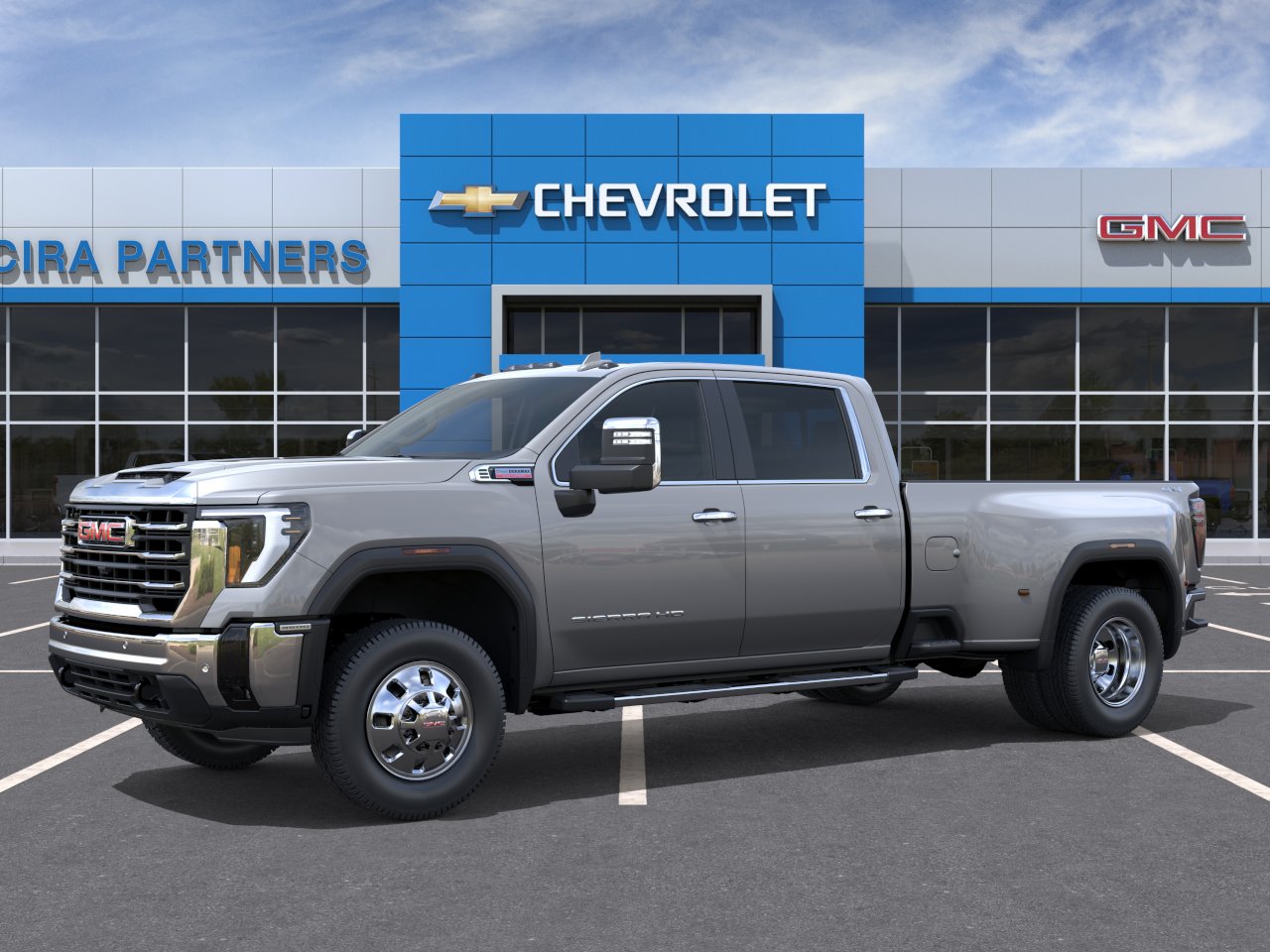 New 2026 Sterling Metallic GMC SLT DRW image 3