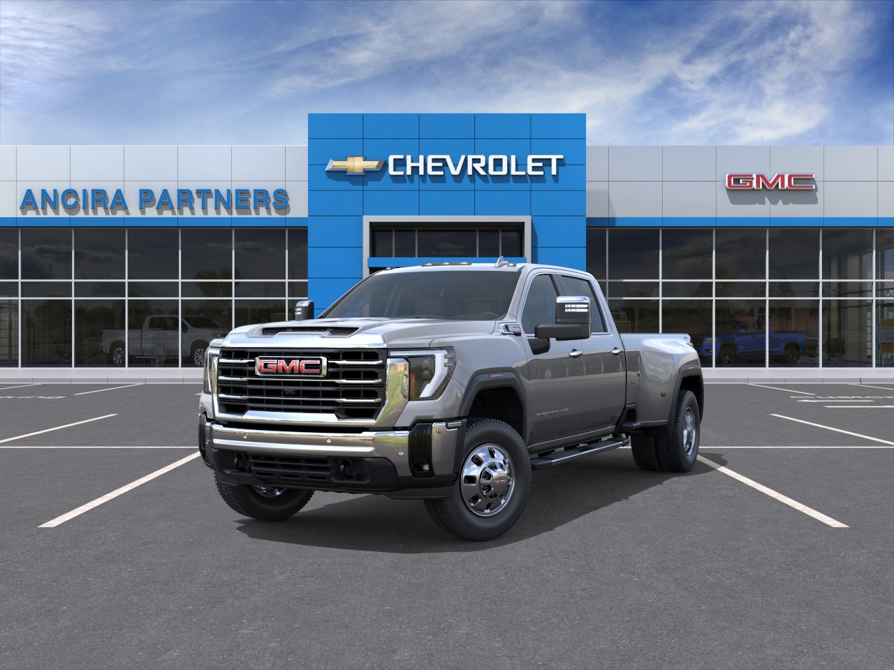 New 2026 Sterling Metallic GMC SLT DRW image 8