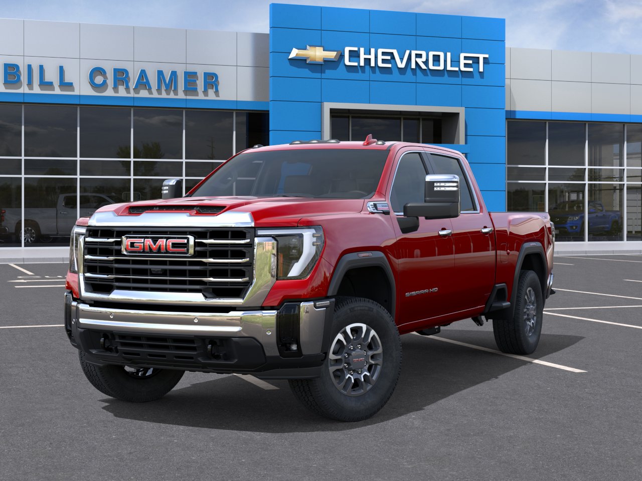 New 2026 Volcanic Red Tintcoat GMC SLT image 45