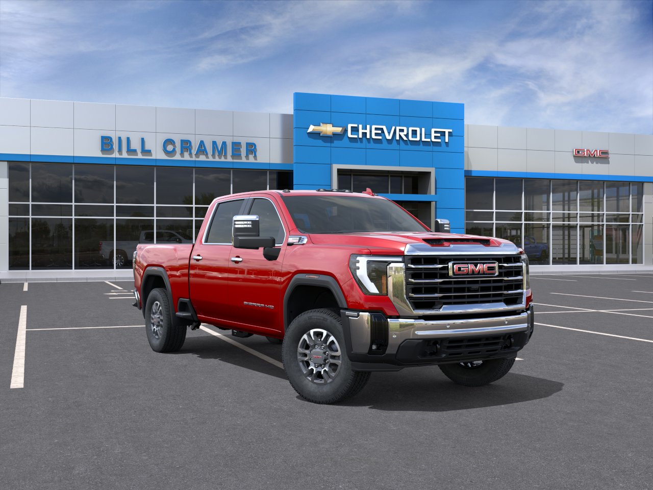 New 2026 Volcanic Red Tintcoat GMC SLT image 40
