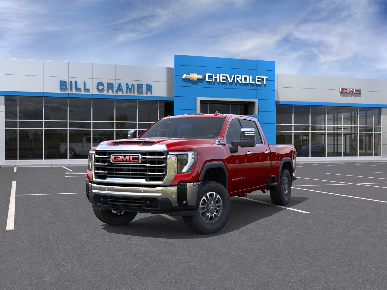 New 2026 Volcanic Red Tintcoat GMC SLT image 47