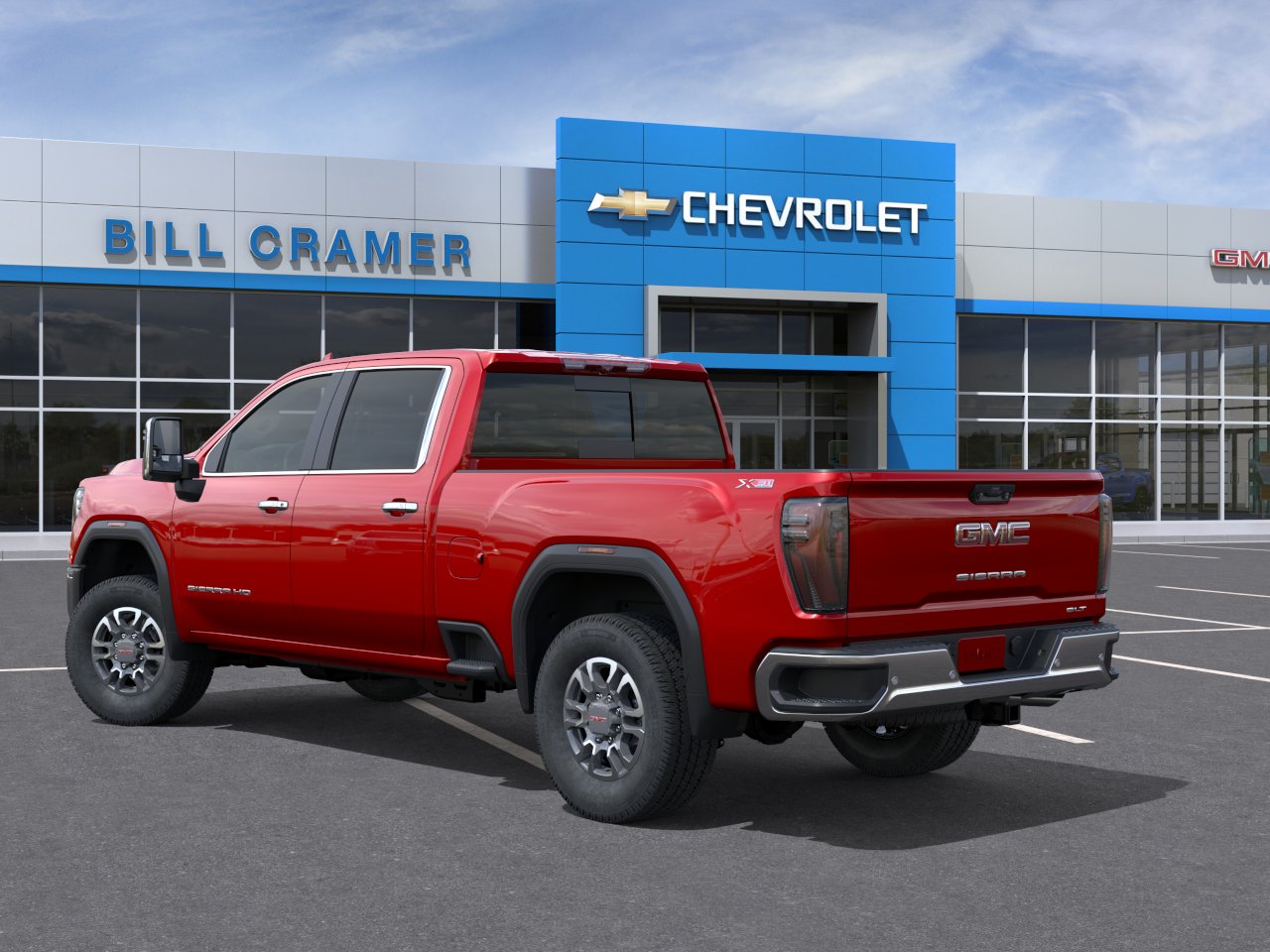 New 2026 Volcanic Red Tintcoat GMC SLT image 42