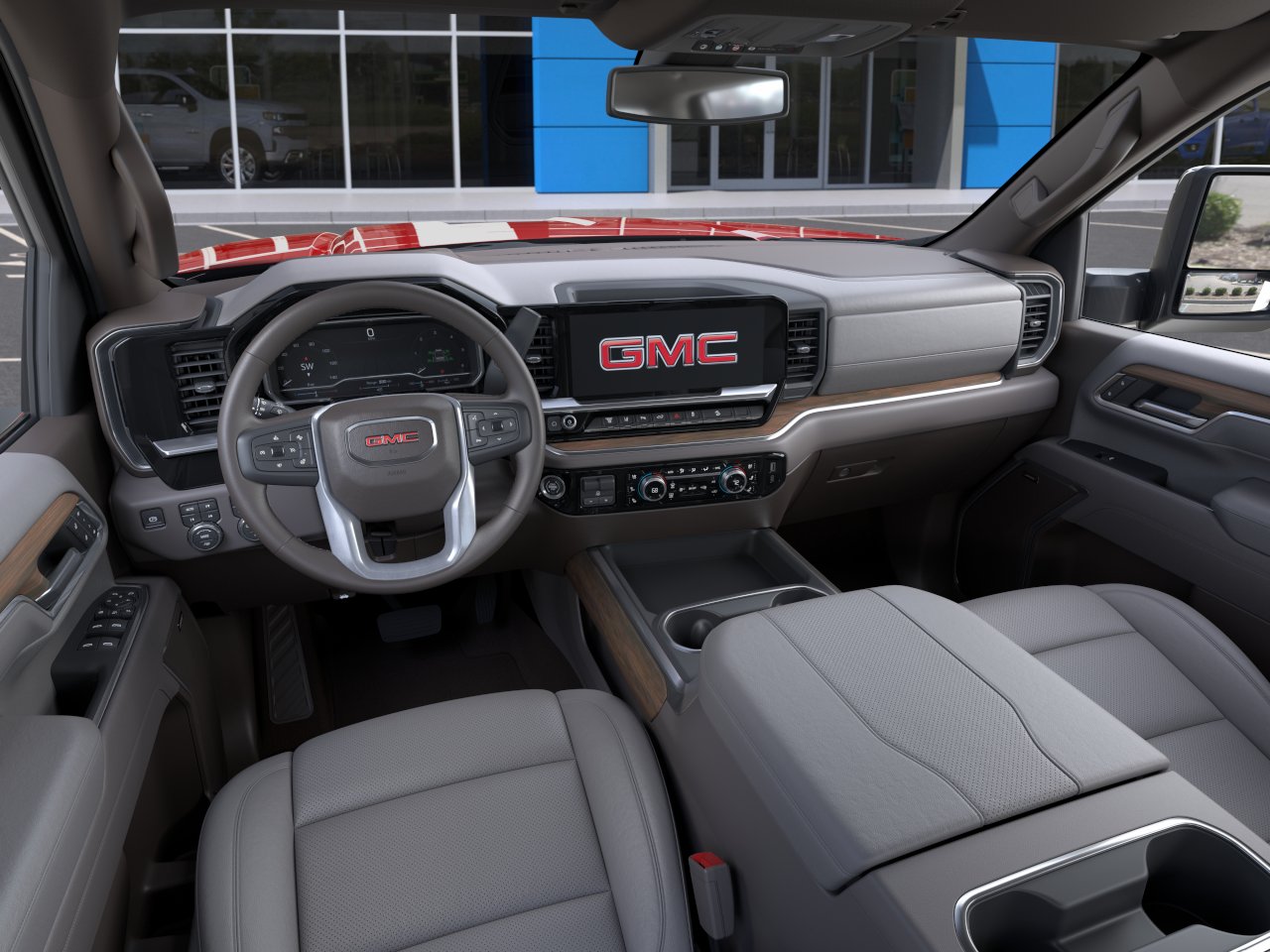 New 2026 Volcanic Red Tintcoat GMC SLT image 54