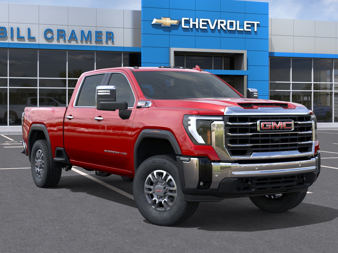 New 2026 Volcanic Red Tintcoat GMC SLT image 46