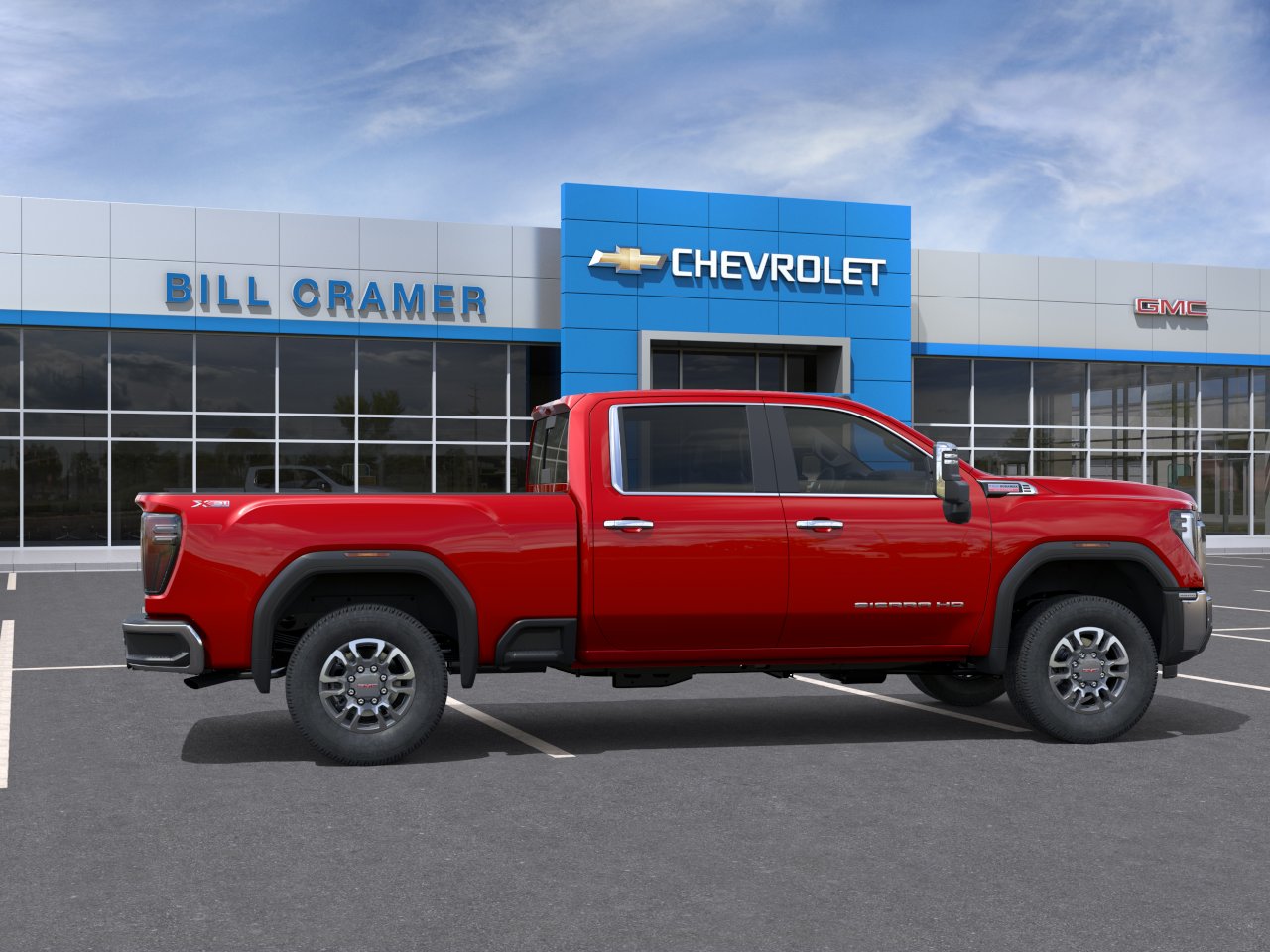 New 2026 Volcanic Red Tintcoat GMC SLT image 44