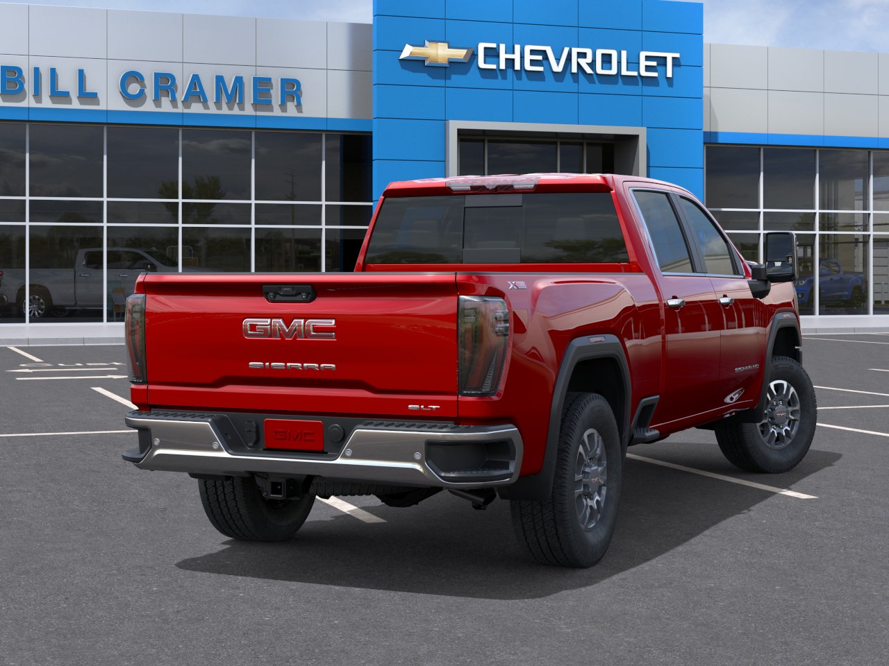 New 2026 Volcanic Red Tintcoat GMC SLT image 43