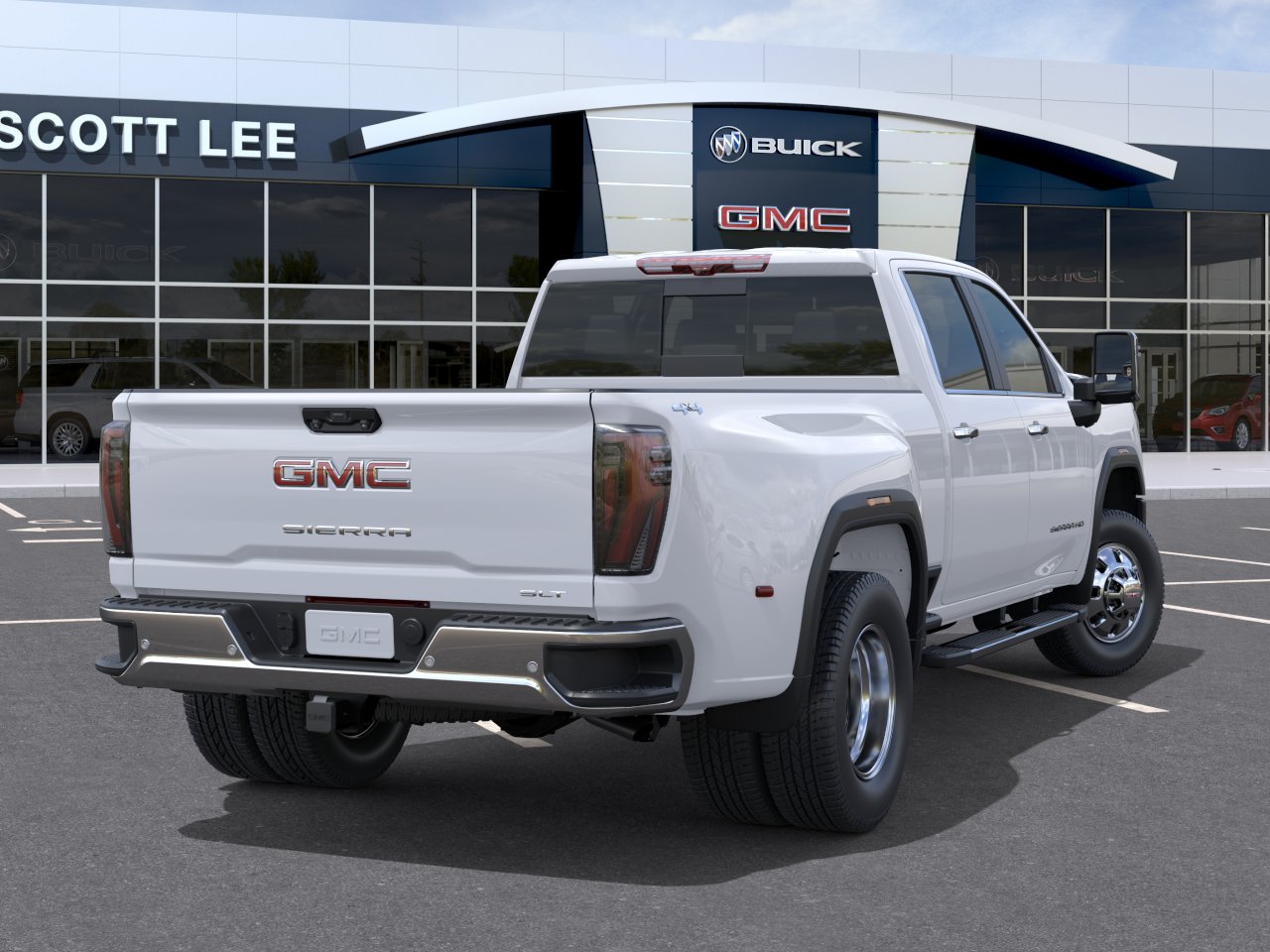 New 2026 Summit White GMC SLT DRW image 4